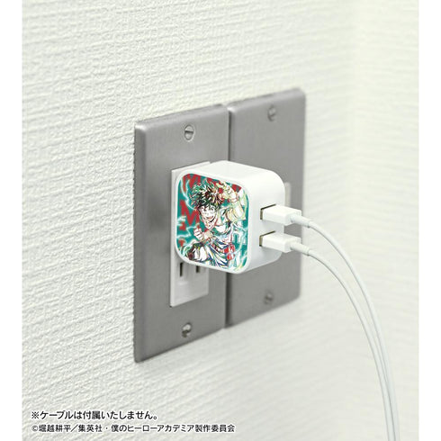 『僕のヒーローアカデミア』緑谷出久 Ani-Art 第3弾 全身ver. 2ポートUSBアダプター【202508再販】